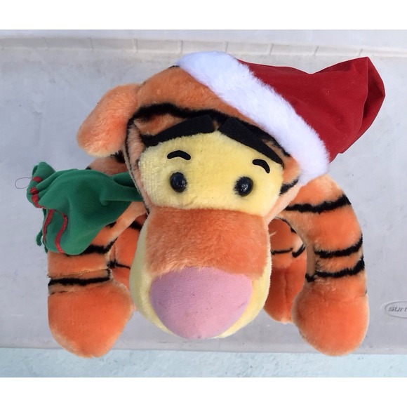 Vintage Talking Bouncing Tigger 22" Animated Christmas Greeter Disney Pooh Telco - Picture 12 of 16
